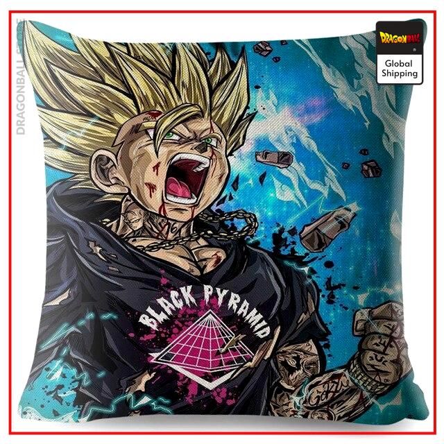 DBZ Cushion Cover Gohan Super Saiyan Default Title Official Dragon Ball Z Merch