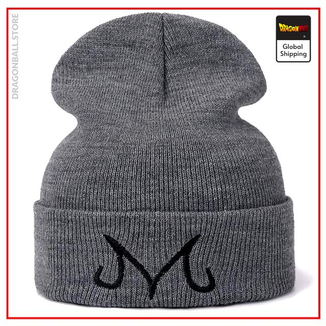 Dragon Ball Z Beanie Majin Vegeta Grey Default Title Official Dragon Ball Z Merch