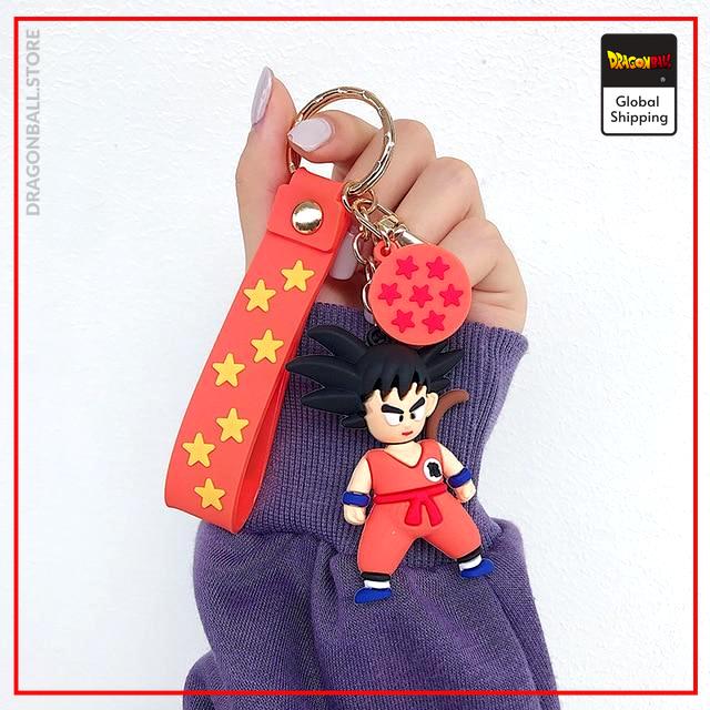 Dragon Ball Z Keychain Sangoku Small Default Title Official Dragon Ball Z Merch