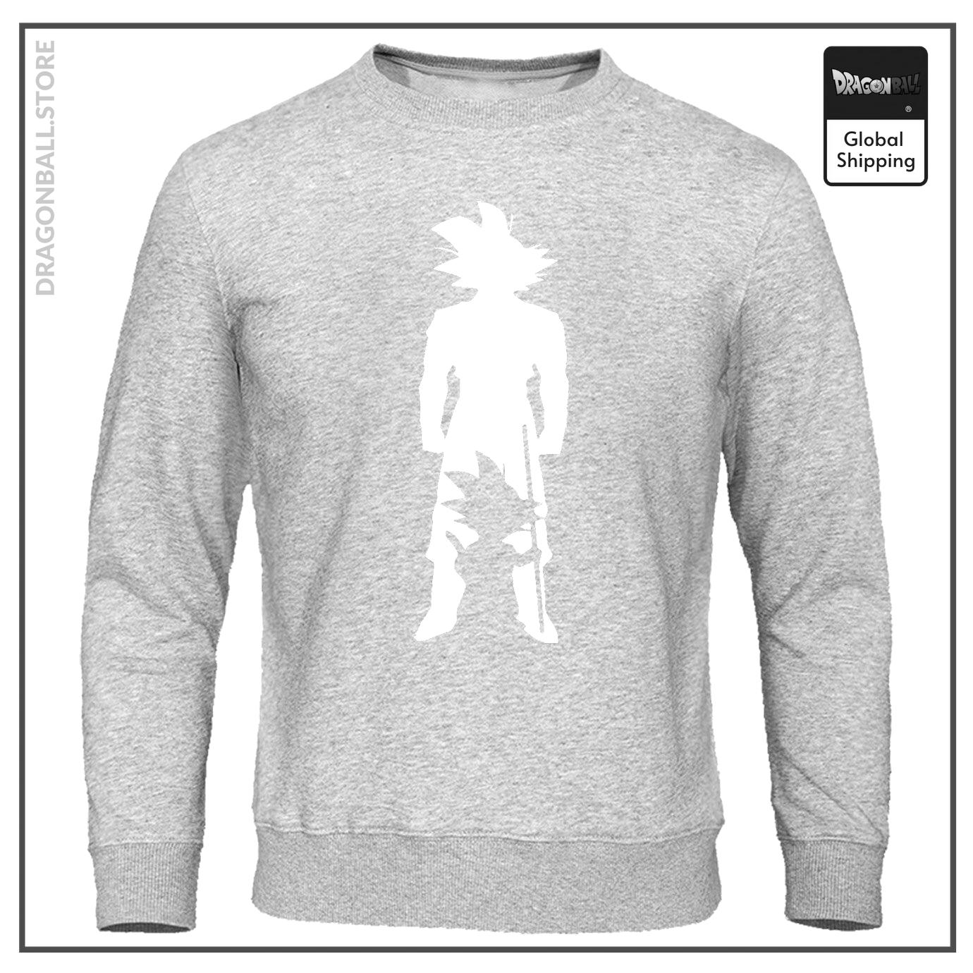 Dragon Ball Z sweater Goku Evolution Grey / S Official Dragon Ball Z Merch