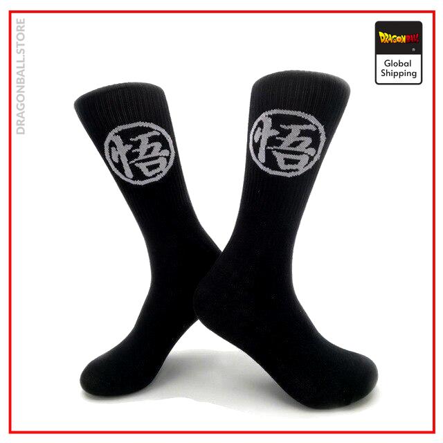 Dragon Ball Socks Kanji "Go" Dark Default Title Official Dragon Ball Z Merch