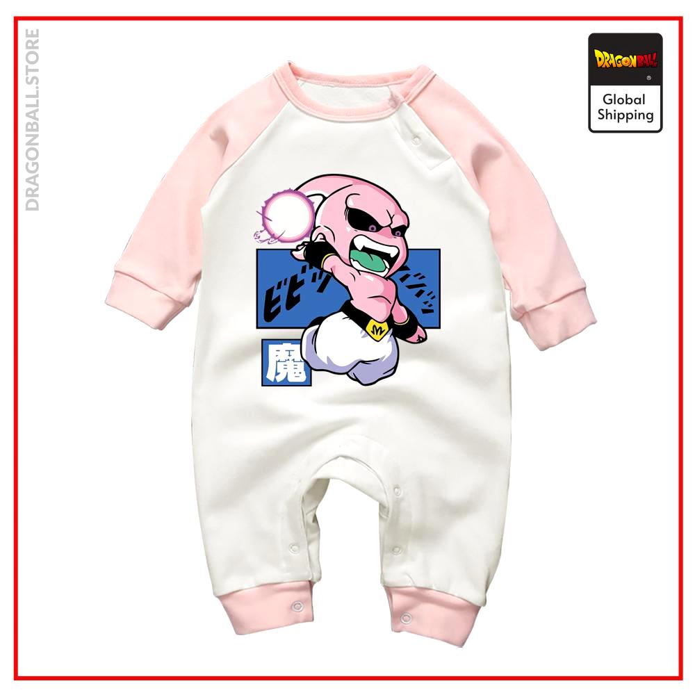 Dragon Ball Z Pyjamas Boo Petit Pink / 3 MONTHS Official Dragon Ball Z Merch