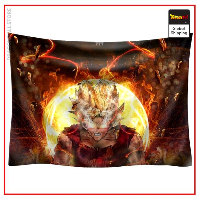 Dragon Ball Canvas Saiyan Rage 5 / 90x75cm Official Dragon Ball Z Merch