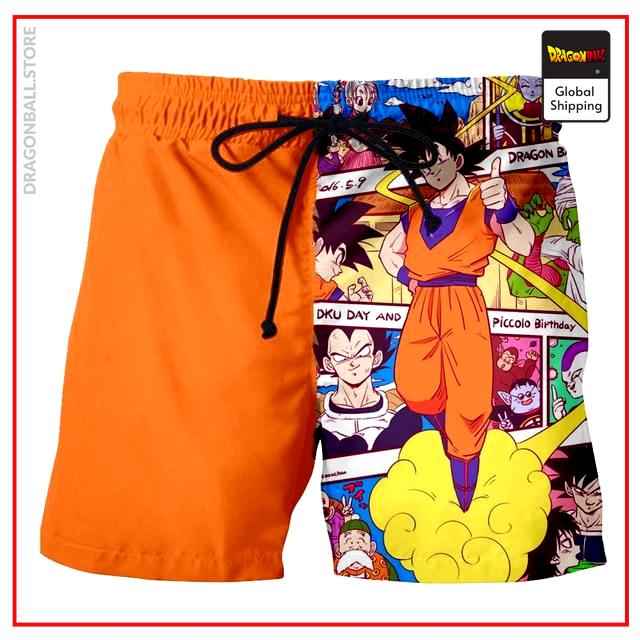 Dragon Ball Swim Shorts Sangoku LDK002 / M Official Dragon Ball Z Merch