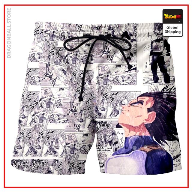 Dragon Ball Swim Shorts Prince Saiyan LDK008 / M Official Dragon Ball Z Merch