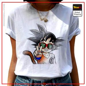 DBZ Woman T-Shirt Goku Famous S Official Dragon Ball Z Merch