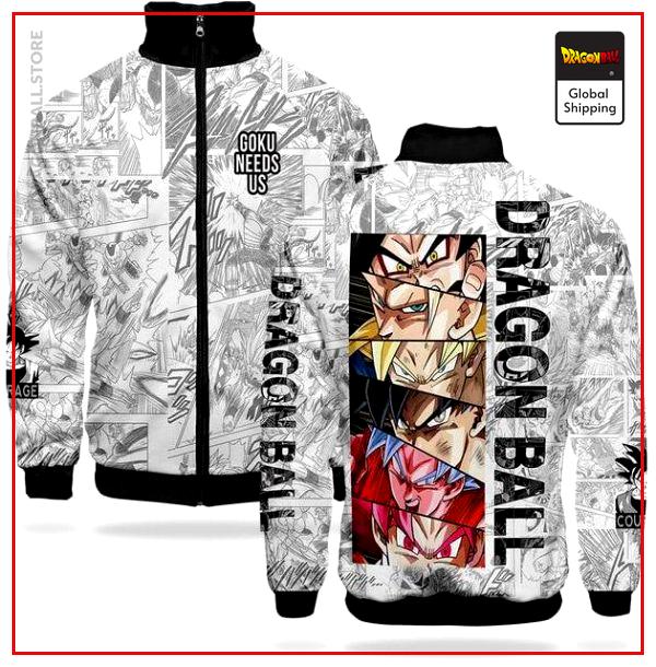 DBZ Jacket Manga XL Official Dragon Ball Z Merch