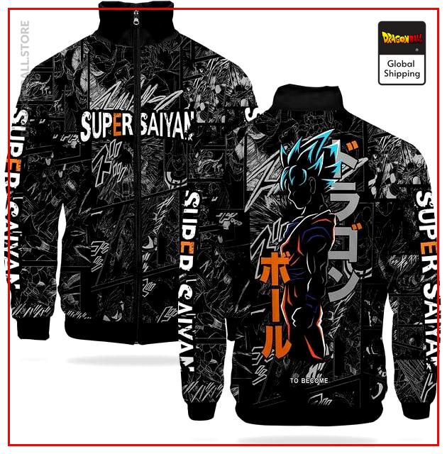 DBZ Super Saiyan Jacket XXS Official Dragon Ball Z Merch