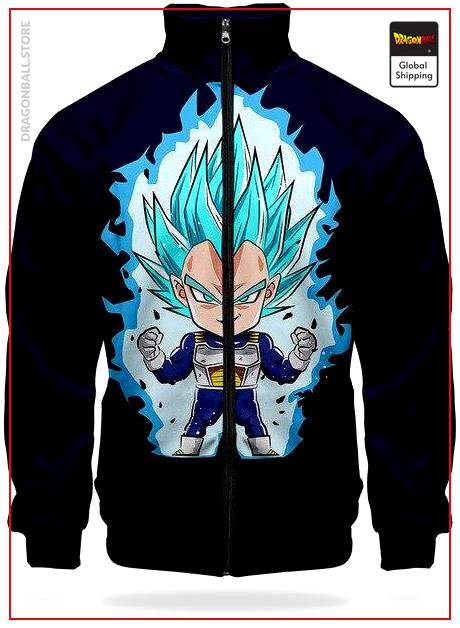 DBS Track Jacket Vegeta SSJ Blue XS Official Dragon Ball Z Merch