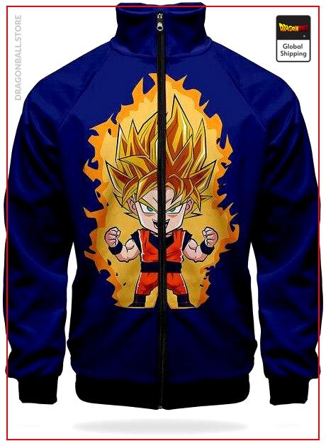 DBZ Track Jacket Goku SSJ XS Official Dragon Ball Z Merch