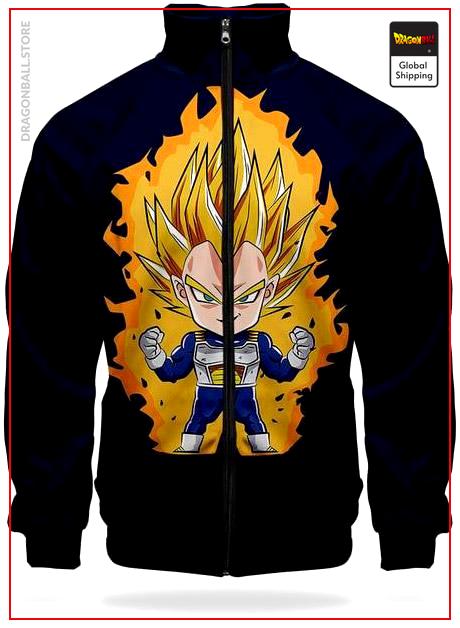 DBZ Jacket Vegeta Super Saiyan XS Official Dragon Ball Z Merch