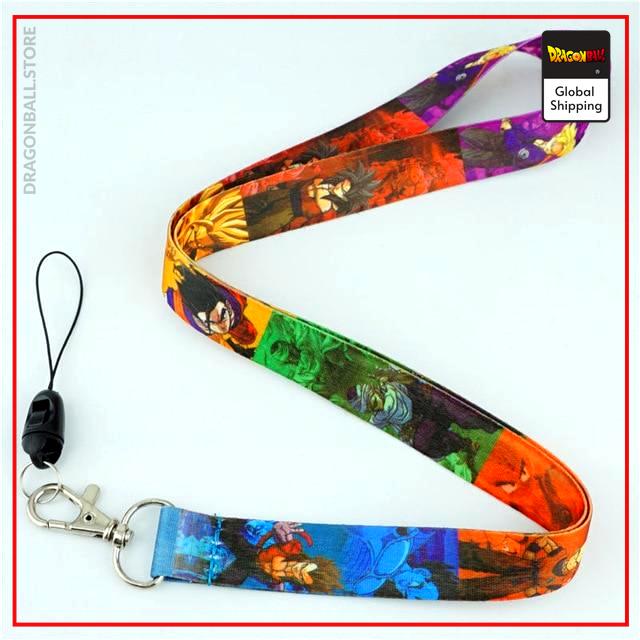 DBZ Keychain Main Characters Default Title Official Dragon Ball Z Merch