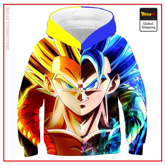 DBZ Kids Sweatshirt Fusions Saiyans 4 YEARS Official Dragon Ball Z Merch