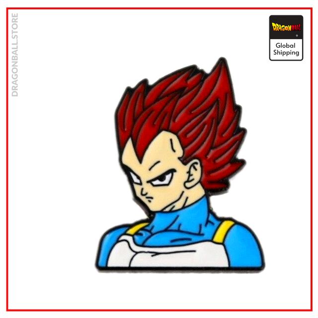 Dragon Ball Super Pin Vegeta SSJ God Default Title Official Dragon Ball Z Merch