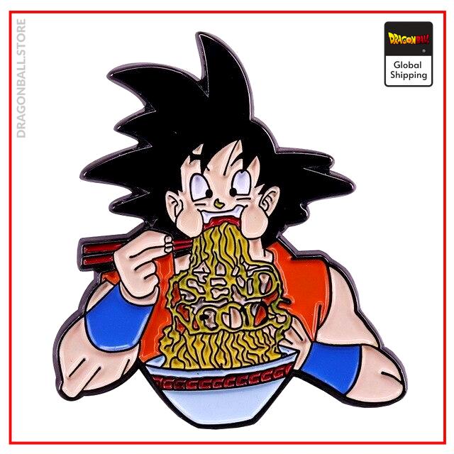 Dragon Ball Z Pin Goku Ramen Default Title Official Dragon Ball Z Merch