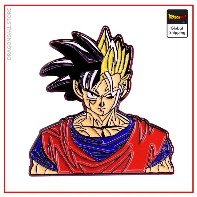 Dragon Ball Z pin Goku & Gohan Default Title Official Dragon Ball Z Merch