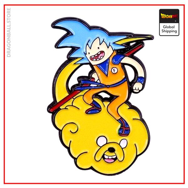 Dragon Ball Z pin Goku Adventure Time Default Title Official Dragon Ball Z Merch