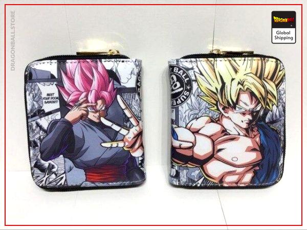 Dragon Ball Z Mini Wallet Goku Black & Saiyan Default Title Official Dragon Ball Z Merch