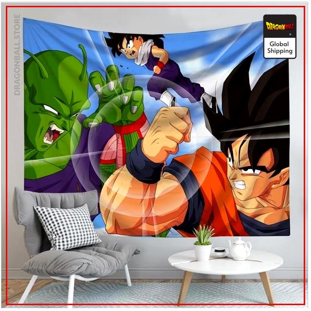 Dragon Ball Canvas Piccolo vs Goku 16 / 90x75cm Official Dragon Ball Z Merch