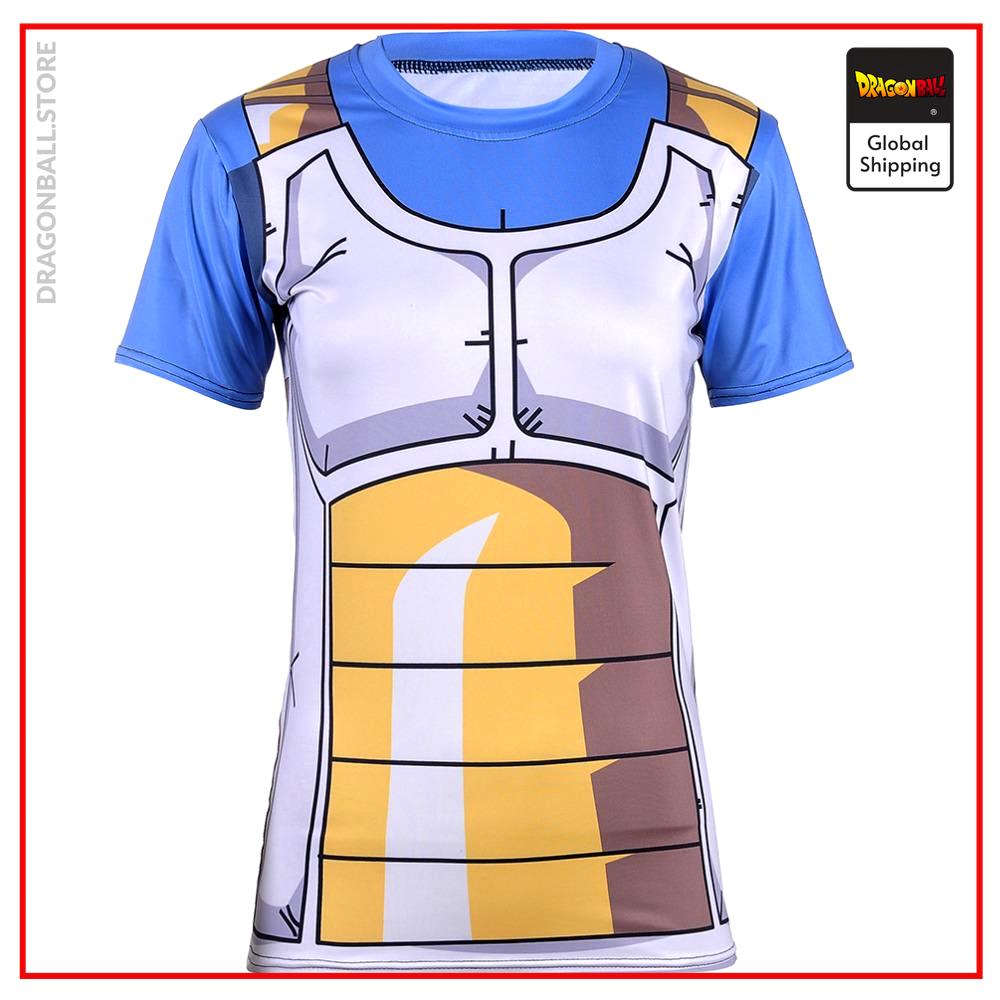 DBZ Compression T-Shirt Vegeta S Official Dragon Ball Z Merch