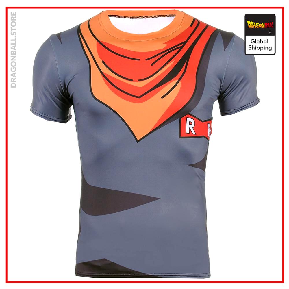 Compression T-Shirt  Cyborg Menacing L Official Dragon Ball Z Merch