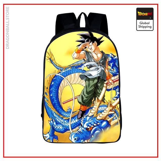 Dragon Ball Z Backpack Blue Goku & Shenron Default Title Official Dragon Ball Z Merch