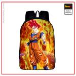 Dragon Ball S Backpack  Goku SSJ God Default Title Official Dragon Ball Z Merch