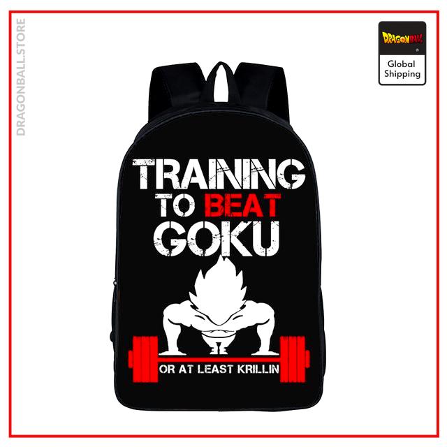 Dragon Ball Z Backpack  Training To Beat Goku Default Title Official Dragon Ball Z Merch