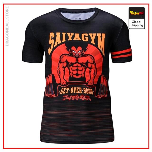 Compression T-Shirt  Saiyagym S Official Dragon Ball Z Merch