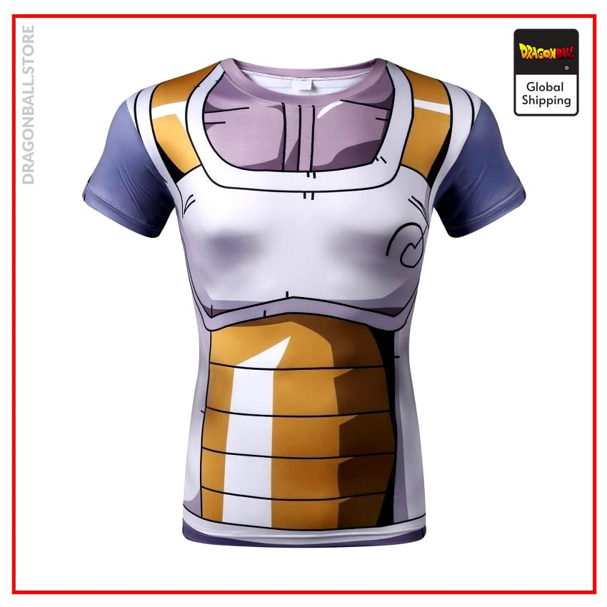 DBZ Compression T-Shirt Super Vegeta XS Official Dragon Ball Z Merch