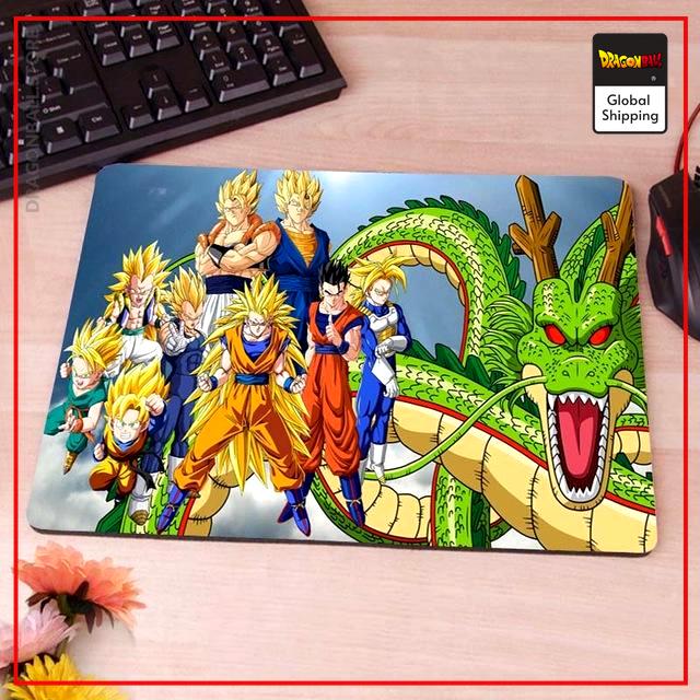 Dragon Ball Mouse Pad  Manga Saiyan (MEDIUM) 18 x 22cm (SMALL) Official Dragon Ball Z Merch