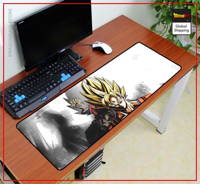 Dragon Ball Mouse Pad  Goku Super Saiyan (XXL) Default Title Official Dragon Ball Z Merch