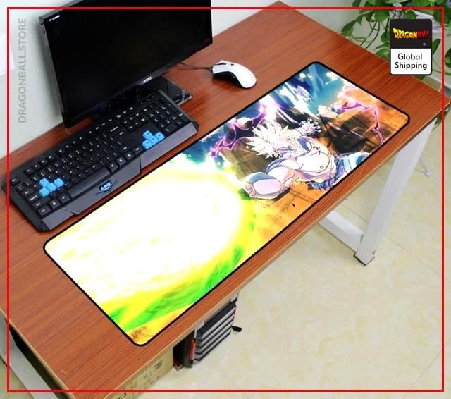 Mousepad Dragon Ball Broly Anime Saiyajin com apoio