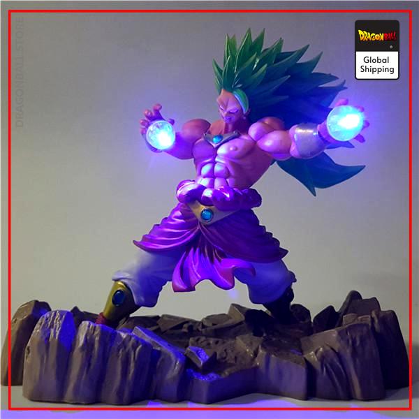 Dragon Ball Z Broly Super Saiyan 3 LED Figure Default Title Official Dragon Ball Z Merch