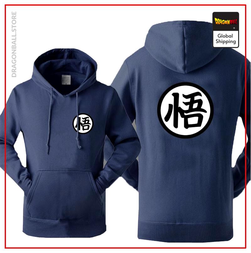 Dragon Ball Sweatshirt  Kanji Goku Black / S Official Dragon Ball Z Merch