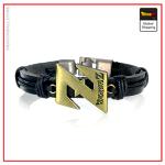 Dragon Ball Z bracelet (Black leather) Default Title Official Dragon Ball Z Merch