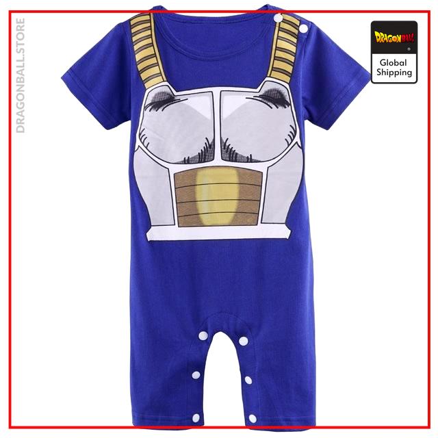 Dragon Ball Z Pyjamas  Prince Vegeta Classic / 6 MONTHS Official Dragon Ball Z Merch