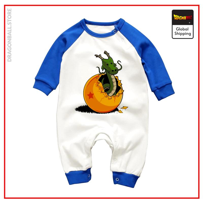 Dragon Ball Z Pajamas  Shenron Egg Blue / 3 MONTHS Official Dragon Ball Z Merch