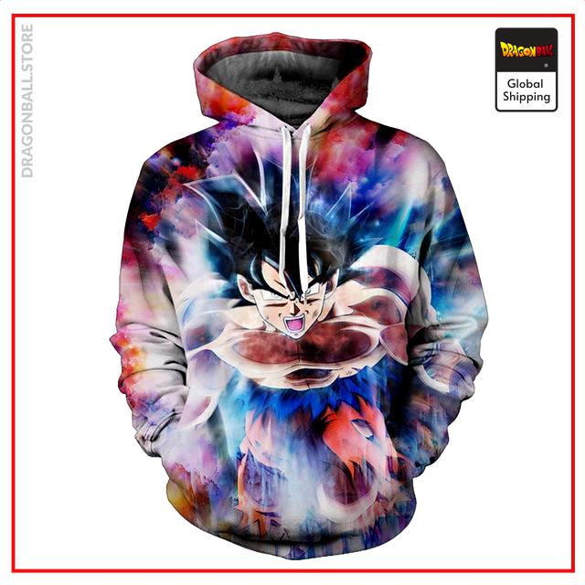 Dragon Ball Super Sweatshirt  Goku Ultra Instinct 3XL Official Dragon Ball Z Merch