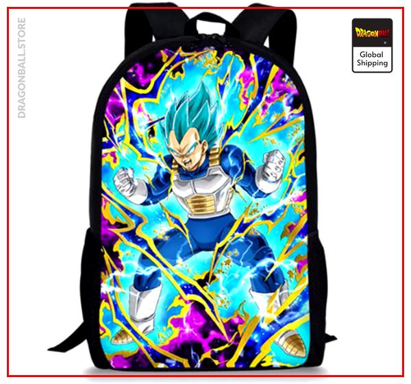 Dragon Ball S Backpack Vegeta SSJ Blue Default Title Official Dragon Ball Z Merch