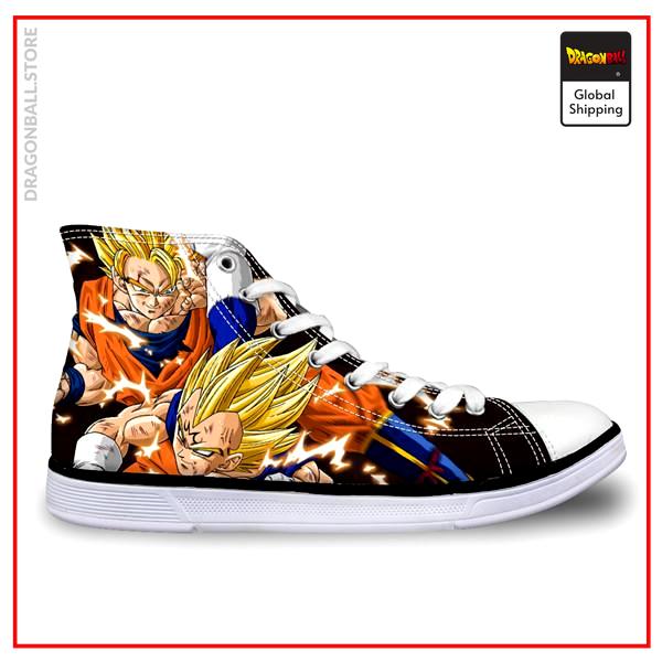 Dragon Ball Z shoes  Goku vs Majin Vegeta 37 Official Dragon Ball Z Merch