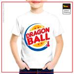 T-Shirt DBZ Child  Burger King 3 years Official Dragon Ball Z Merch