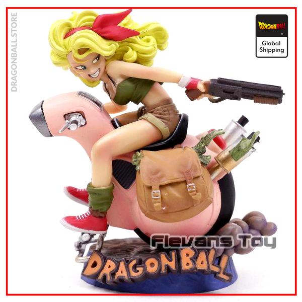 Sexy DBZ Figure Lunch Moto Red Motorcycle Official Dragon Ball Z Merch