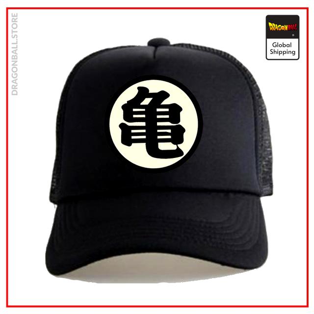 DBS Cap  Turtle Symbol Black Official Dragon Ball Z Merch