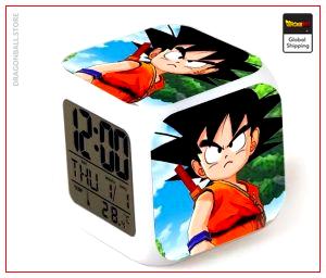 Dragon Ball Alarm Clock Goku Small Determined Default Title Official Dragon Ball Z Merch