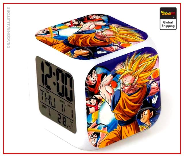 Dragon Ball Z Alarm Clock Goku Saiyan Default Title Official Dragon Ball Z Merch