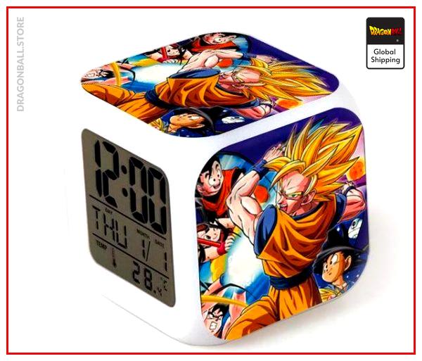 Dragon Ball Z Alarm Clock Goku Saiyan Default Title Official Dragon Ball Z Merch