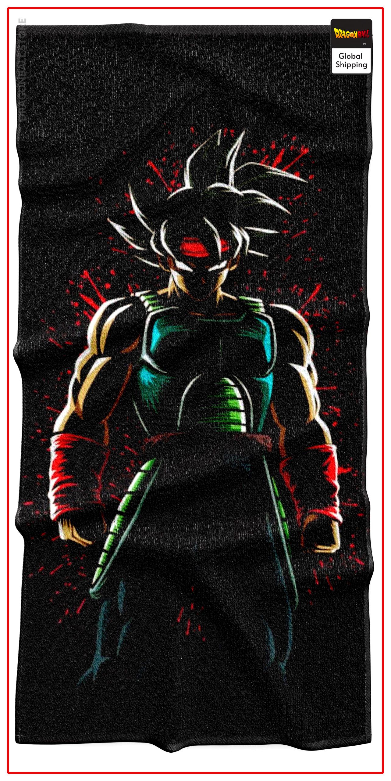 Dragon Ball Z towel Bardock HMQ179 / XL - 75 x 150 CM Official Dragon Ball Z Merch