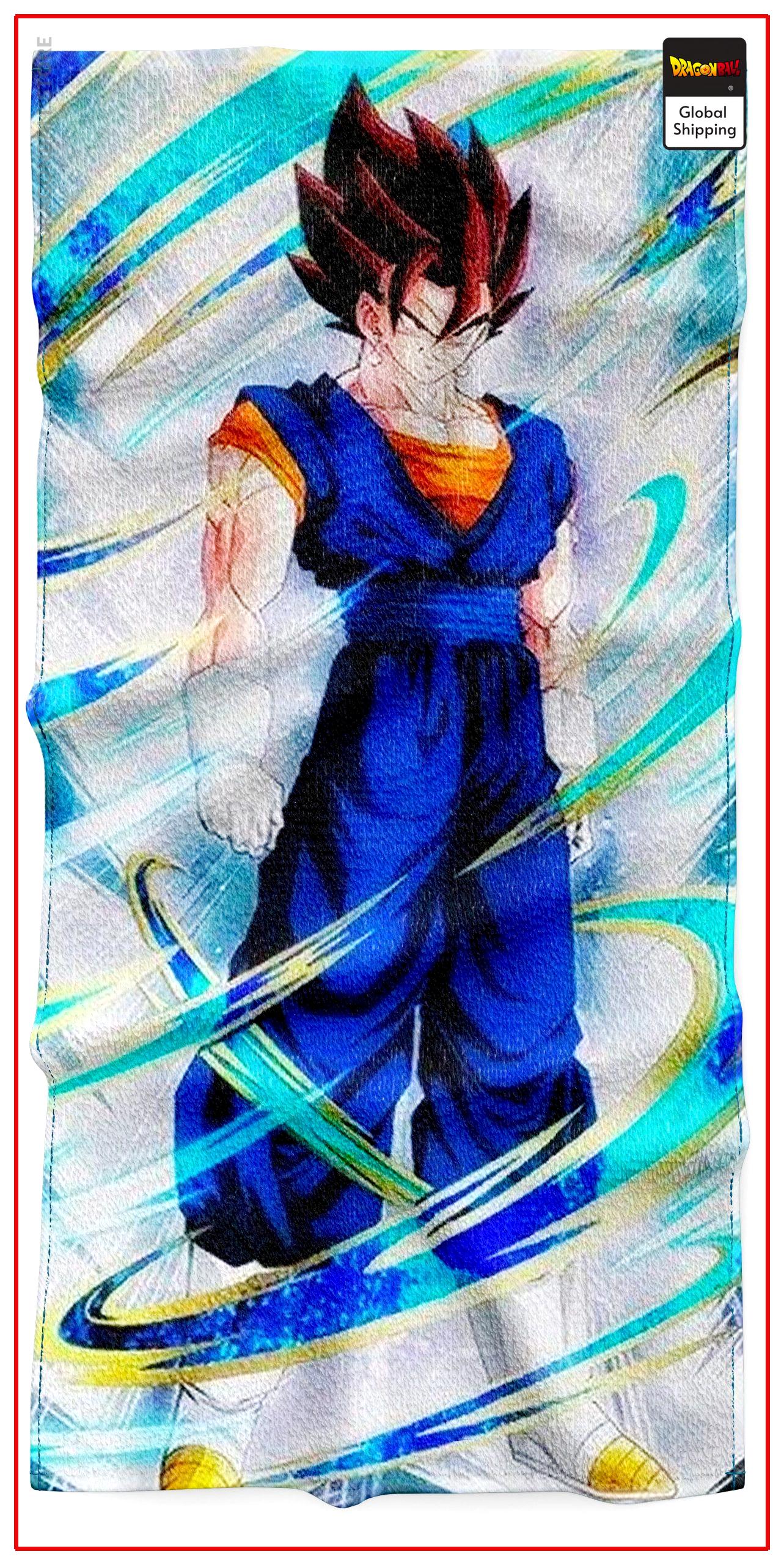 Dragon Ball Z towel Vegeto Z5610 / M - 35 x 75 CM Official Dragon Ball Z Merch