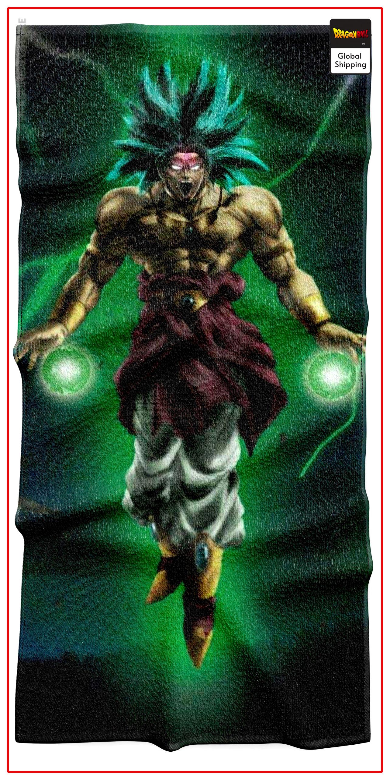 Dragon Ball Z Towel Broly Legendary Saiyan HMQ173 / M - 35 x 75 CM Official Dragon Ball Z Merch